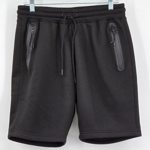 Athletex Theletex Performance Apparel Sweat Shorts Men's M Black Athletic - Picture 2 of 7